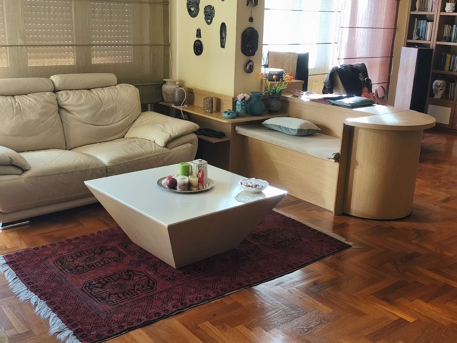 Living room with bespoke furniture