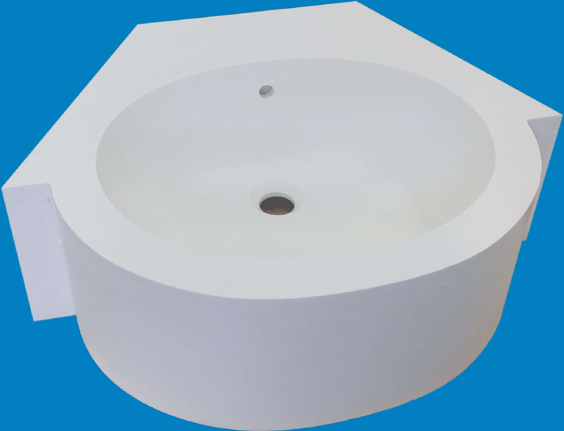 Lavabo in Corian su misura