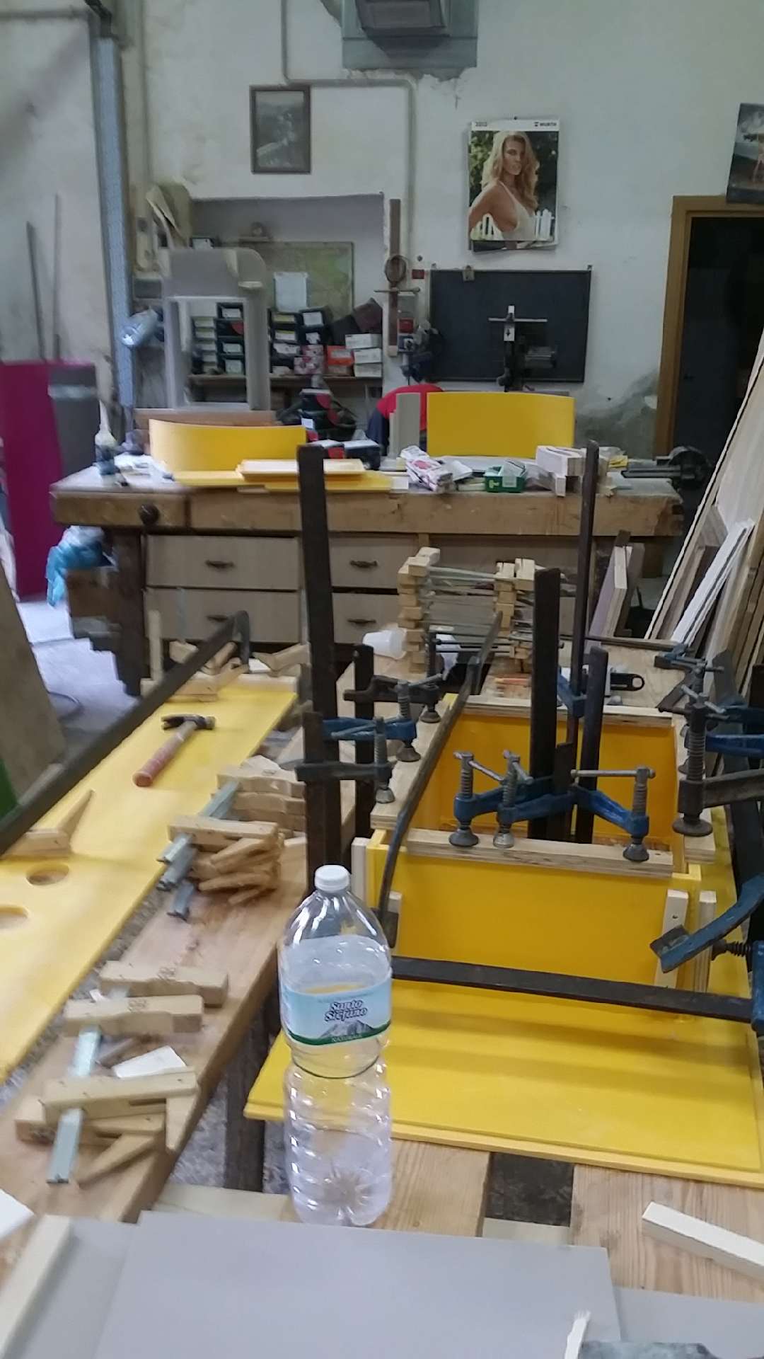 Working on site