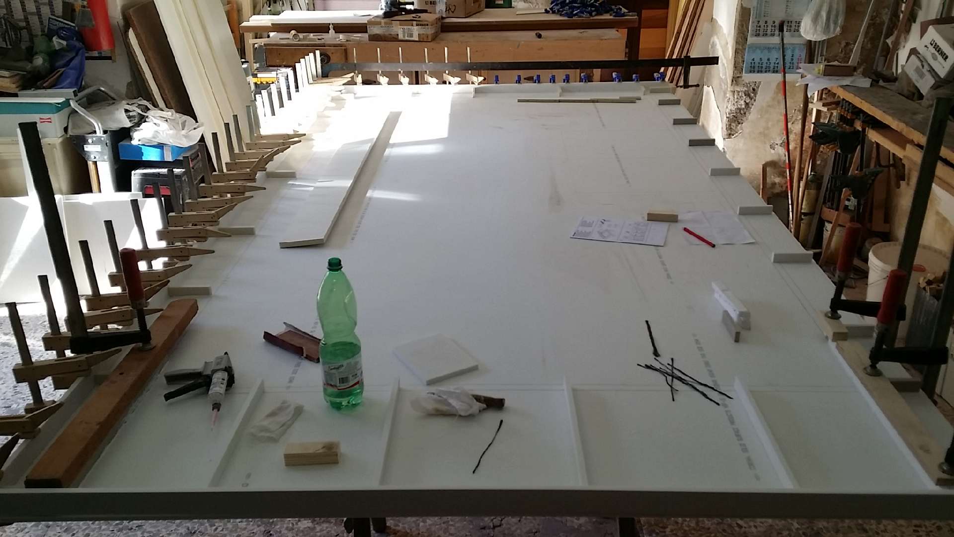 Overall view of the kitchen