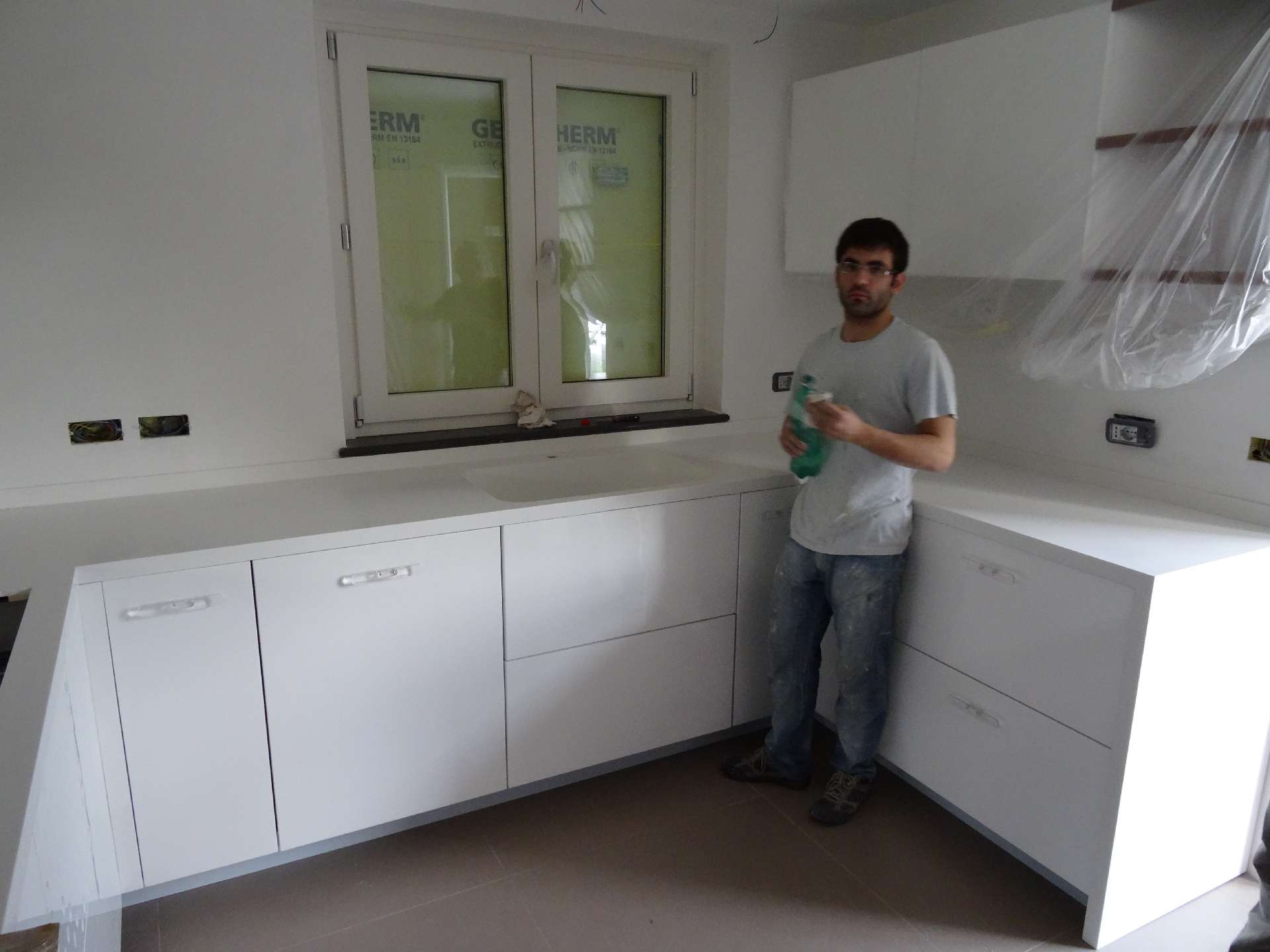Cucina in Corian a Salerno