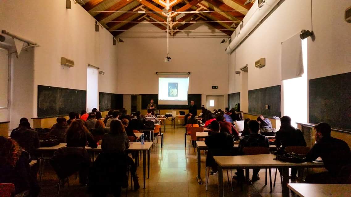 During the lecture