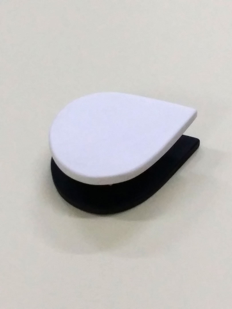 Corian merchandising object designed by the students
